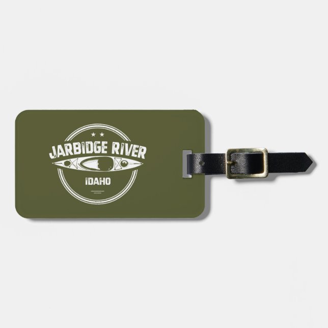 Jarbidge River Idaho Kayaking Gepäckanhänger (Vorderseite horizontal)