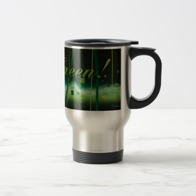 Jardin à la tasse de voyage de nuit (devenez (Droit)