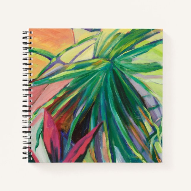 Jardin Abstracto I Notizbuch (Vorderseite)