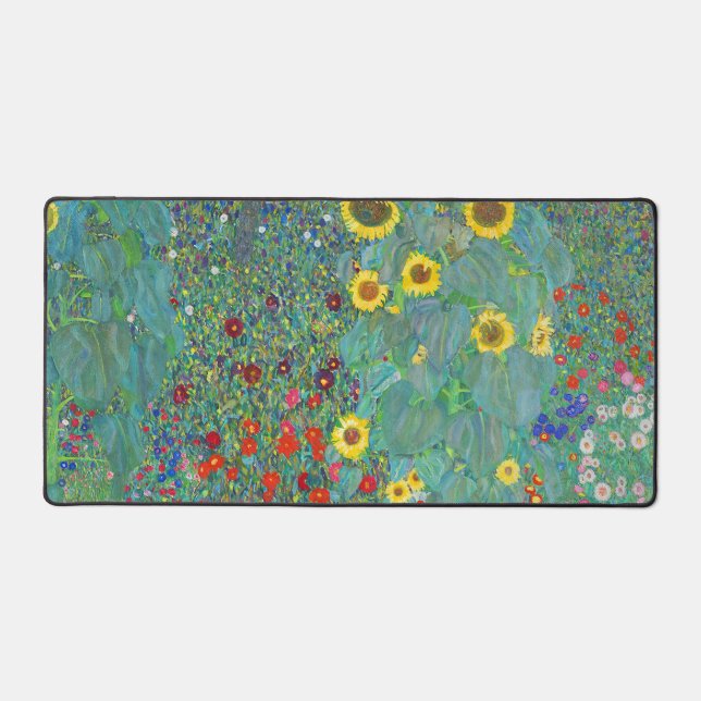 Jardin agricole avec tournesol par Gustav Klimt (Recto)