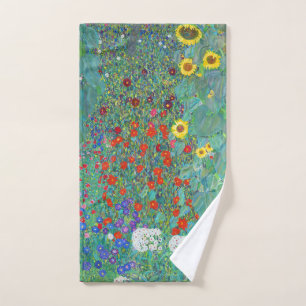 Jardin agricole avec tournesol par Gustav Klimt