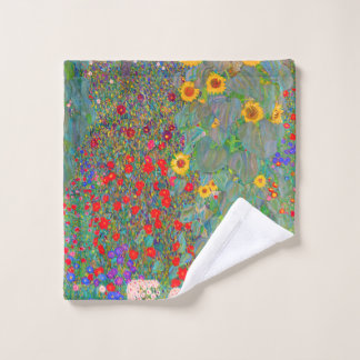Jardin agricole de Gustav Klimt avec tournesols