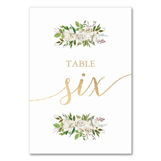 Jardin antique | CARTE D'OR MARIAGE Floral 6 (Par défaut)