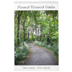 Jardin botanique de Montréal - Calendrier 2022