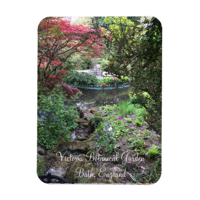 Jardin botanique Victoria Bain Angleterre Magnet (Vertical)