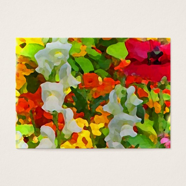 Jardin coloré ATC (Devant)