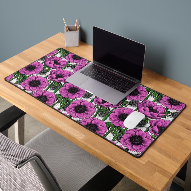 Jardin d'anémone rose (Bureau 2)