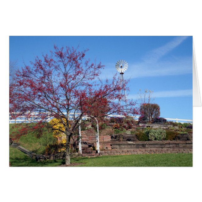 Jardin d'automne Amish (Devant horizontal)