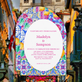 Jardin de citron jaune botanique Invitation de mar