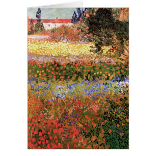 Jardin de fleurs par Vincent van Gogh