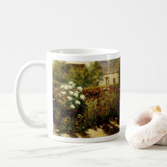 Jardin de Giverny Coffee Mug (Avec donut)