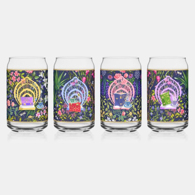 Jardin de la fête peut jeu de verre (Gauche)