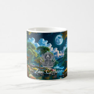 Jardin de la Mug nocturne calme (1) (Version Boudd