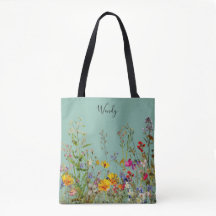 Jardin de la nature Sac fourre-tout personnalisé