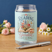 Jardin de lecture Cottagecore Floral Club