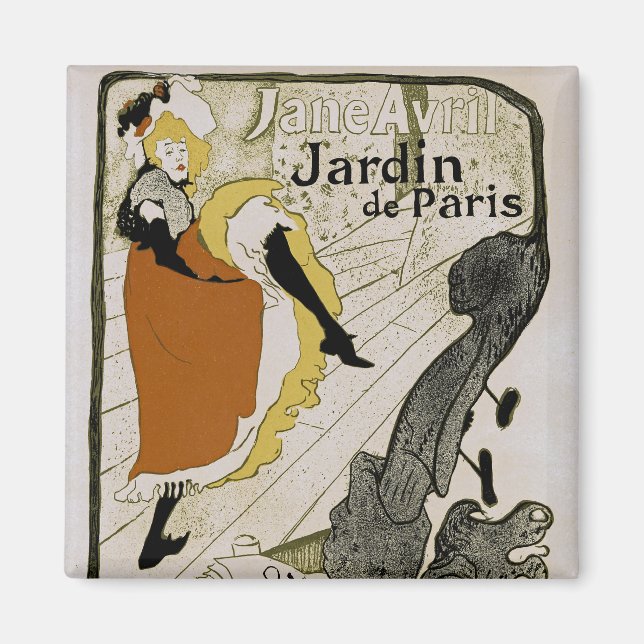 Jardin de Paris Magnet (Vorne)