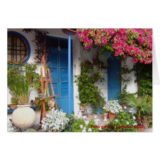 Jardin de Patio, Córdoba, Espagne (Devant horizontal)