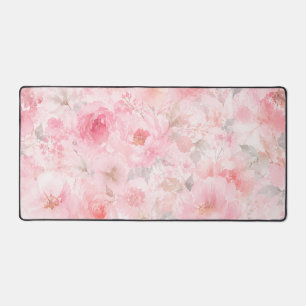 Jardin de rêve à l'aquarelle rose