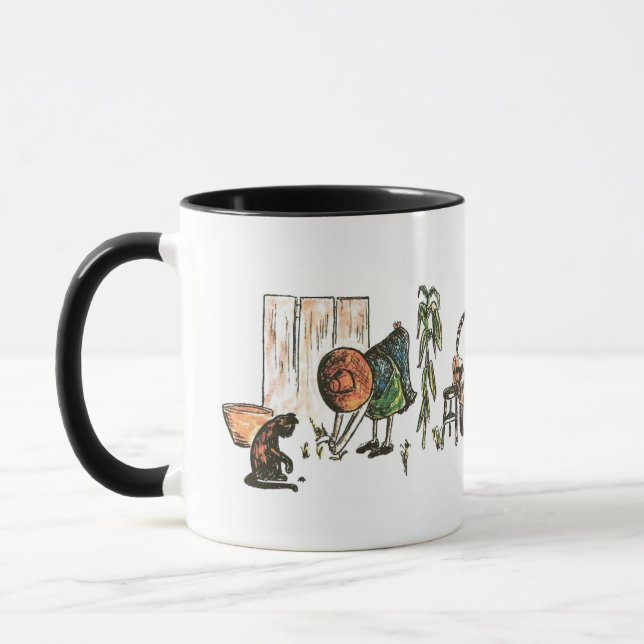 "Jardin de Sarah" Possum Trot Mug (Gauche)