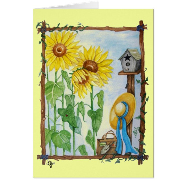 Jardin de Sunflower (Devant)