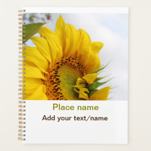 Jardin de tournesol jaune ajouter photo nom du tex