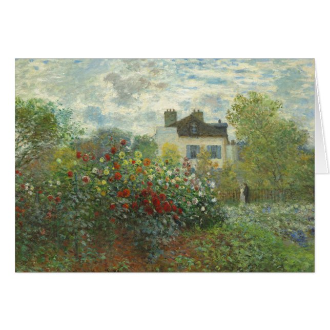 Jardin des artistes de Monet dans Peinture d'Argen (Devant horizontal)