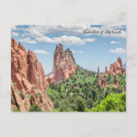 Jardin des Dieux Colorado Carte postale