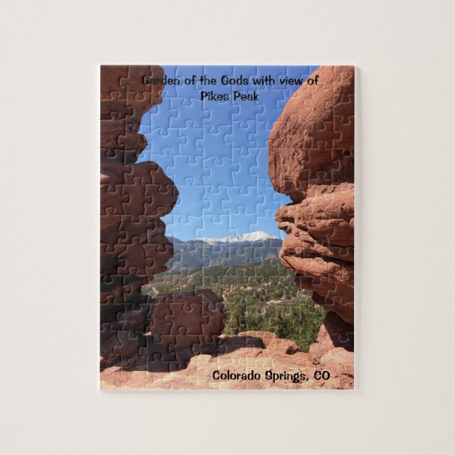 Jardin des dieux Colorado Springs Puzzle (Vertical)