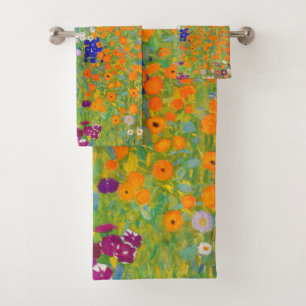 Jardin des fleurs de Gustav Klimt