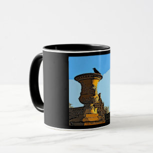 Jardin des Tuileries Crow - Malerei Tasse