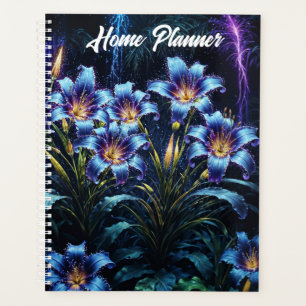 Jardin d'imaginaire fleuri et lumineux