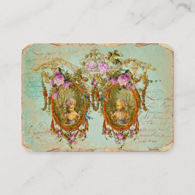 Jardin du carte de visite d'ancients pour Nordeens (Devant)