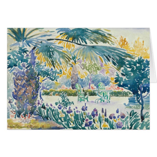 Jardin du peintre au saint Clair (Devant horizontal)