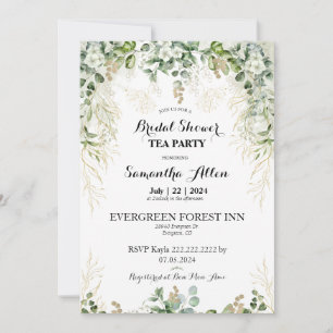 Jardin Enchanté : Invitation à la Fête de Fiançail