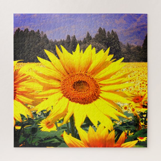 Jardin Fleur de tournesol Jigsaw Puzzle (Vertical)