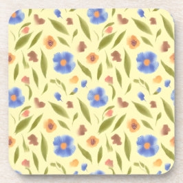 Jardin Fleur Dessous de verre en plastique dur