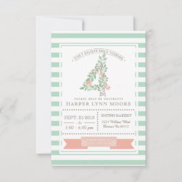 Jardin Floral | Invitation de fête d'anniversaire