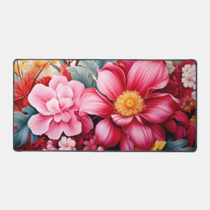 Jardin Floral Tropical Rose Exotique