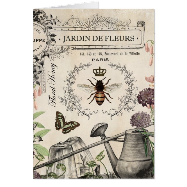 JARDIN FRANÇAIS D'ABEILLE (Devant)