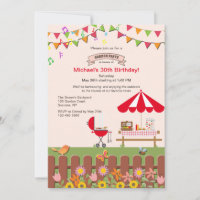 Jardin Garden Party Invitation