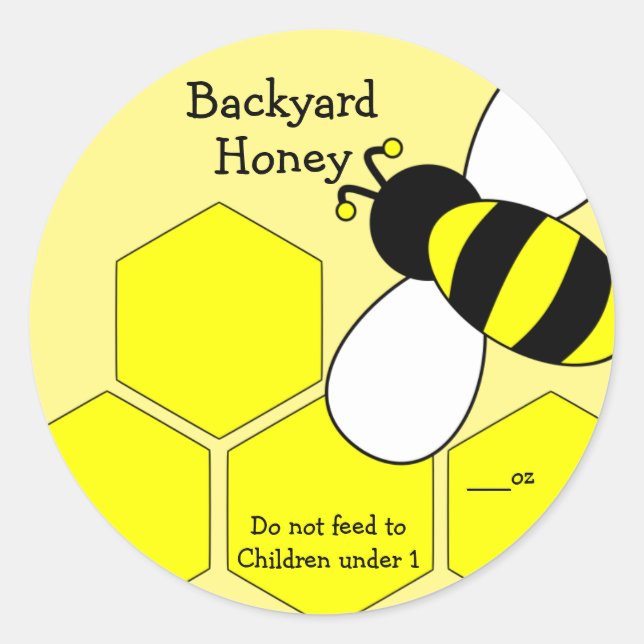 Jardin Honey Étiquette (Devant)