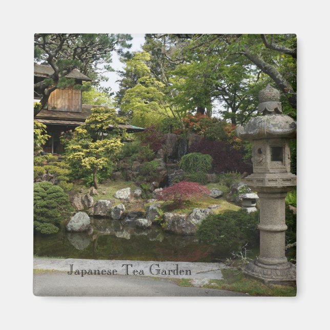 Jardin japonais de thé de San Francisco #3 Magnet (Devant)