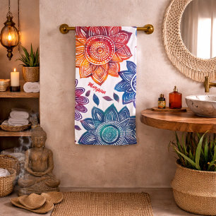 Jardin mandala Colorburst – Cadeau bohème vibrant