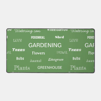 Jardin Mots Motif Vert Jardin Moderne Thème