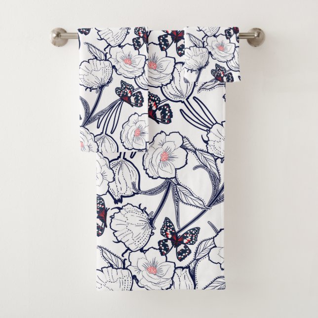Jardin noir floral (En situation)