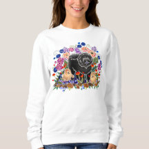 JARDIN PARTY CHOW Sweatshirt -best on dark/white