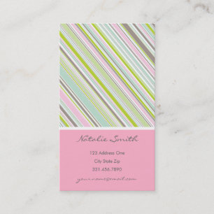 Jardin rose sucré Grilles Motif amusant Carte de p