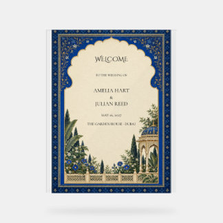 Jardin Royal Blue Arch Botanique Mariage