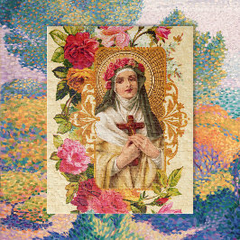 Jardin Saint Rose Puzzle en Jaune