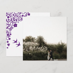 Jardin secret violet Carré floral Merci photo